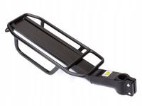 Bagażnik na sztycę siodła KW-618 czarny